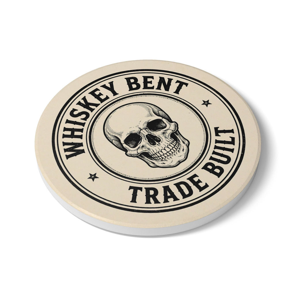 Whiskey Bent Ceramic Coaster
