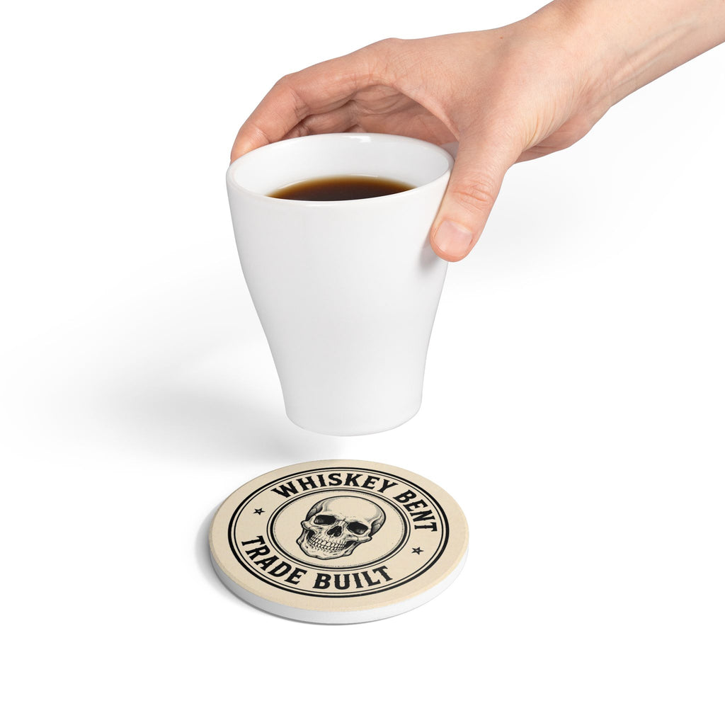 Whiskey Bent Ceramic Coaster