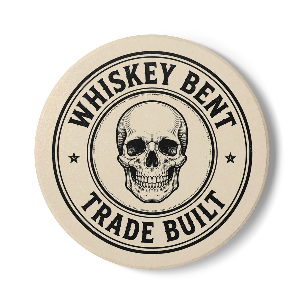 Whiskey Bent Ceramic Coaster