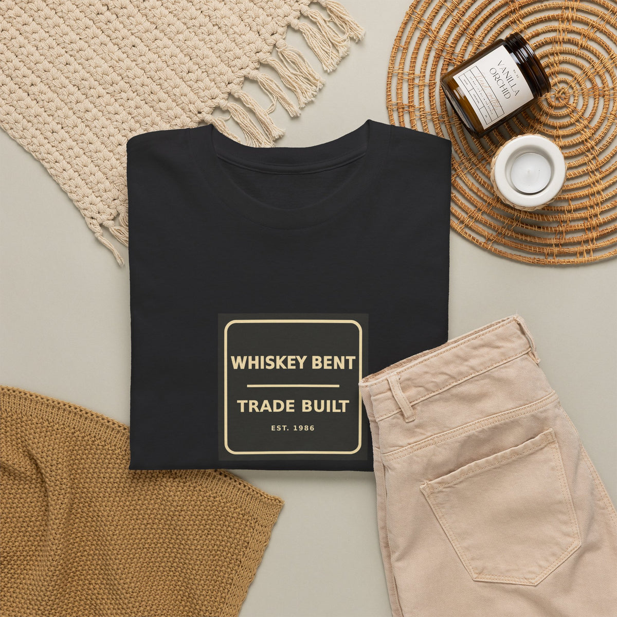 Whiskey Bent / Trade Built Heavy Cotton T-Shirt