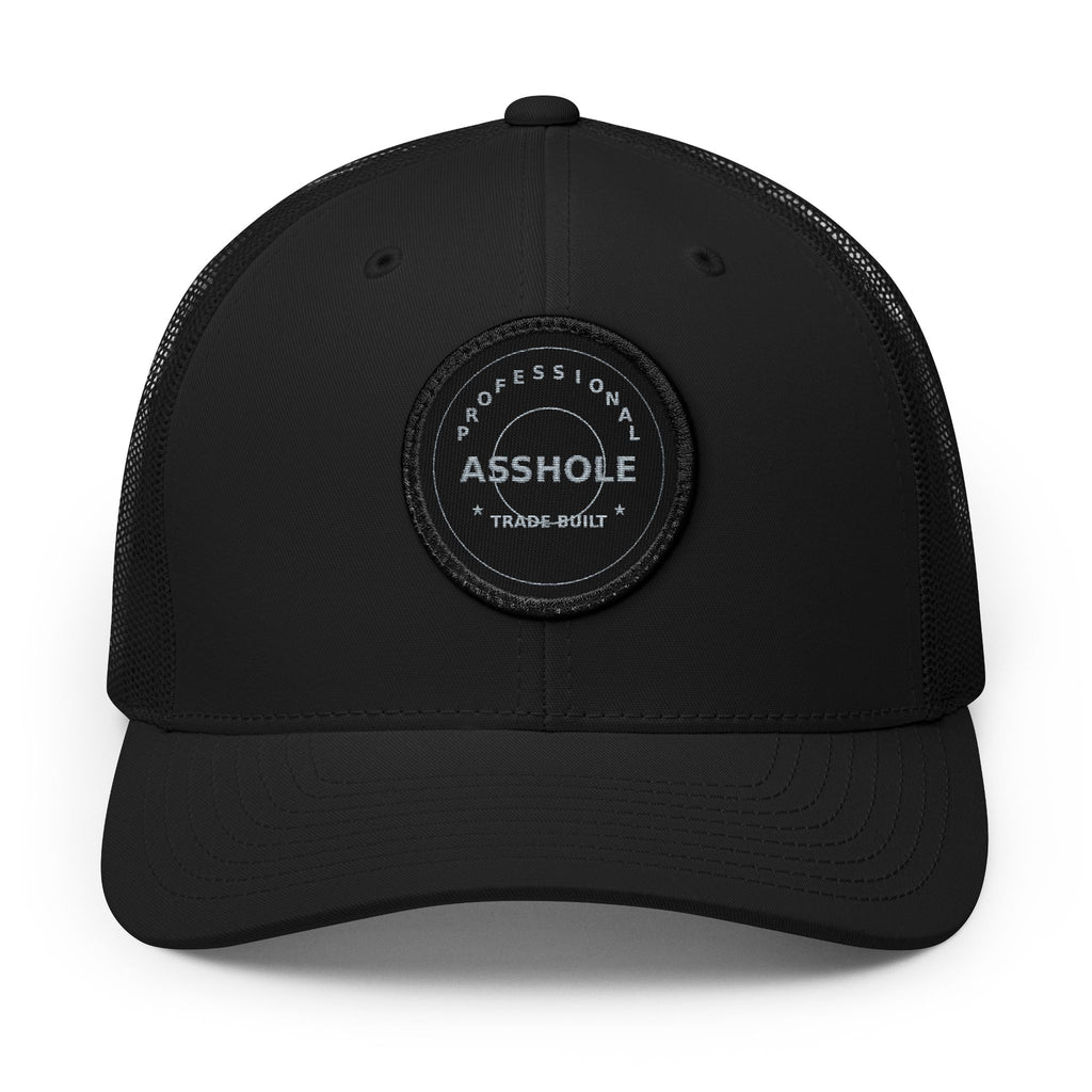 Professional Asshole — Trucker Snapback Gray Lettering