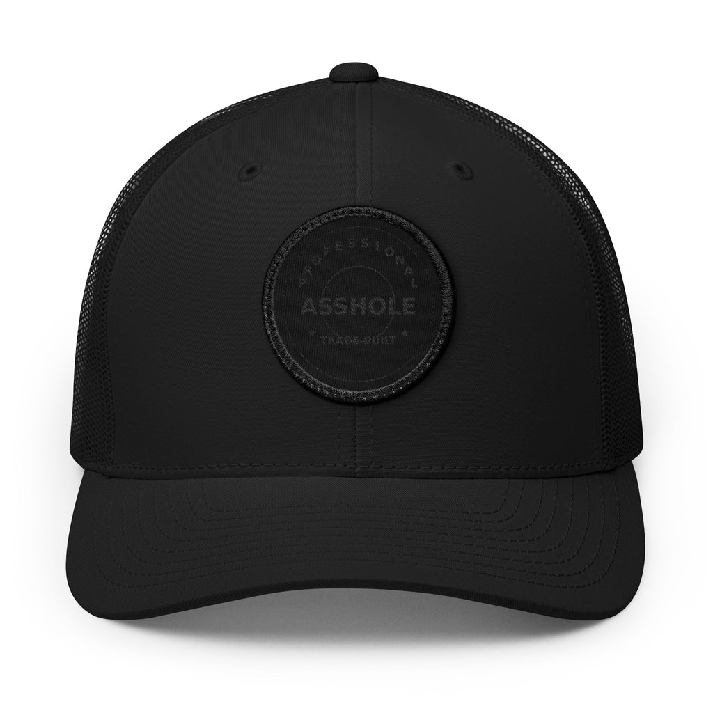 Professional Asshole — Trucker Snapback Stealth