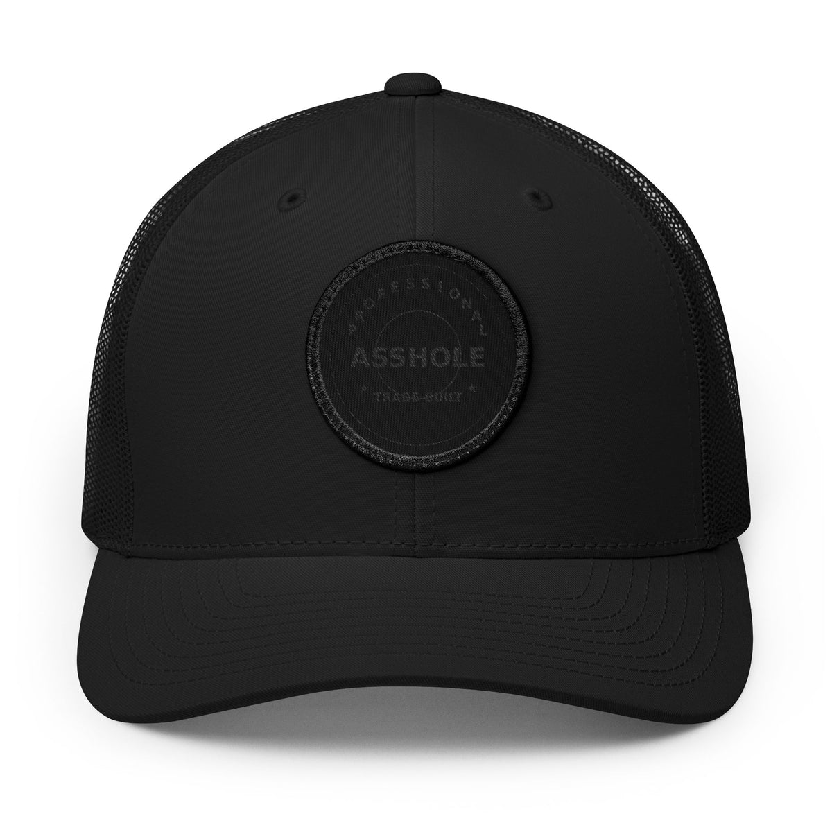 Professional Asshole — Trucker Snapback Stealth